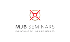 MJB Seminars logo with slogan